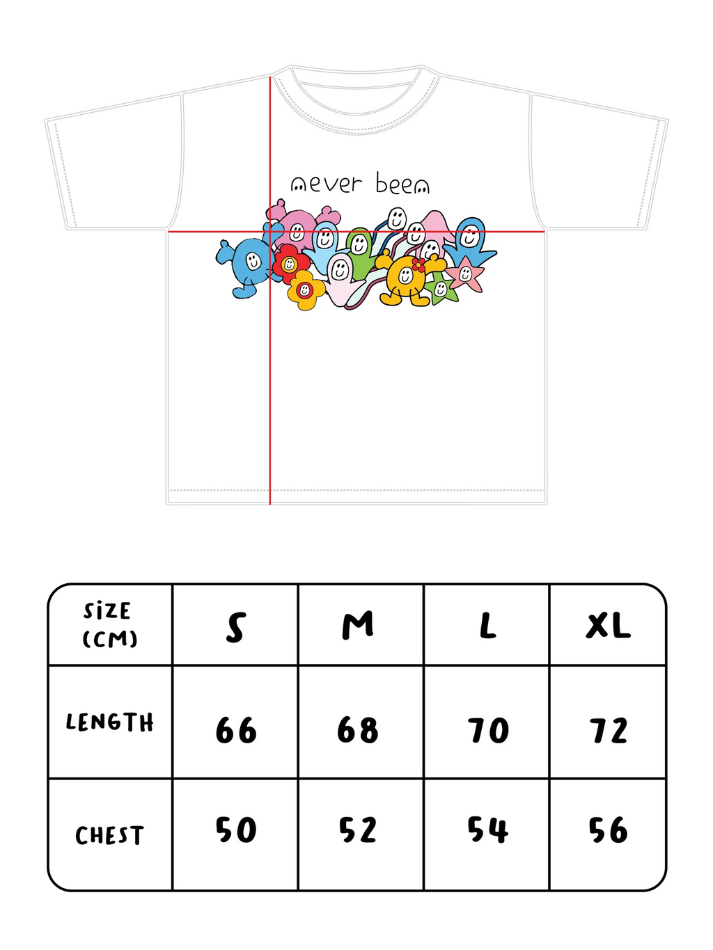 Family T-shirt - White