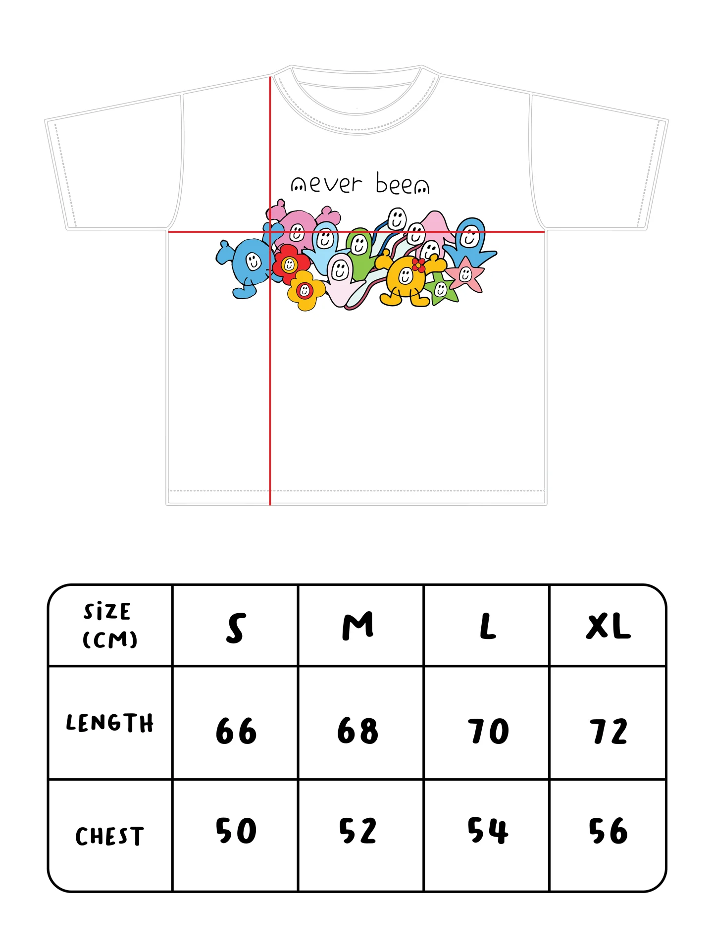 Family T-shirt - White