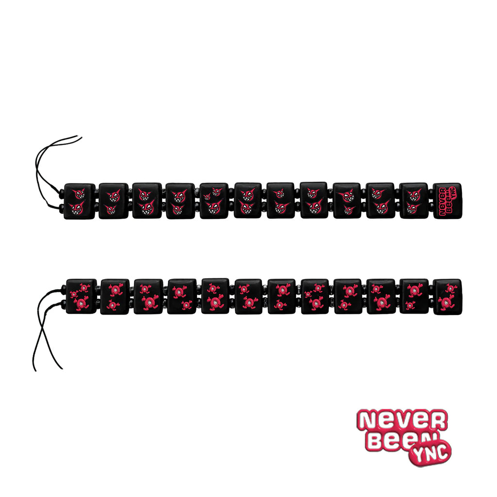 YNC X NEVER BEEN BRACELET - BLACK