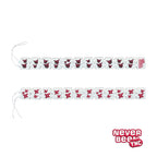 YNC X NEVER BEEN BRACELET -  WHITE