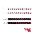 YNC X NEVER BEEN BRACELET - BLACK / WHITE